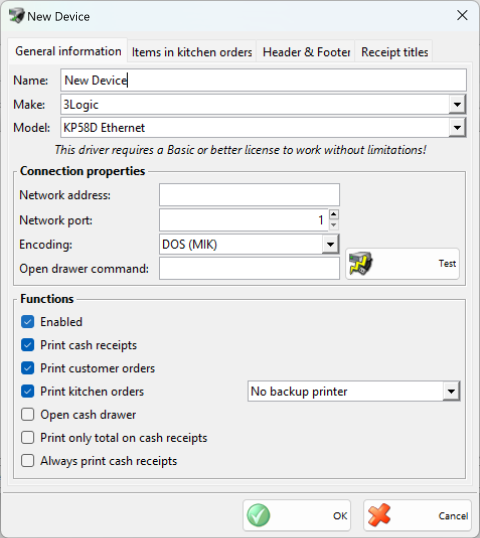 Devices | IncoPOS Documentation