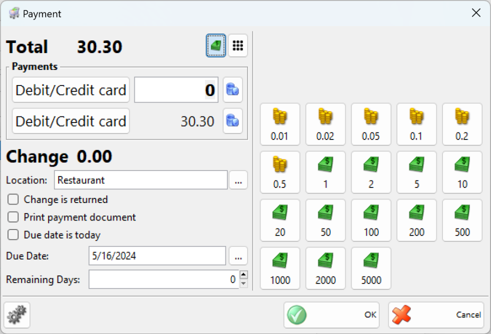 Payments | IncoPOS Documentation